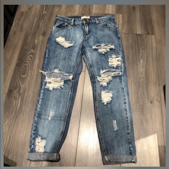 One teaspoon awesome baggies medium denim size 25 boyfriend jeans - Picture 1 of 4
